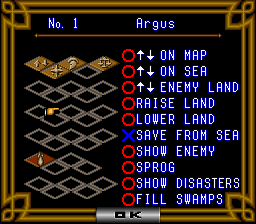 Populous II - Trials of the Olympian God Screenthot 2